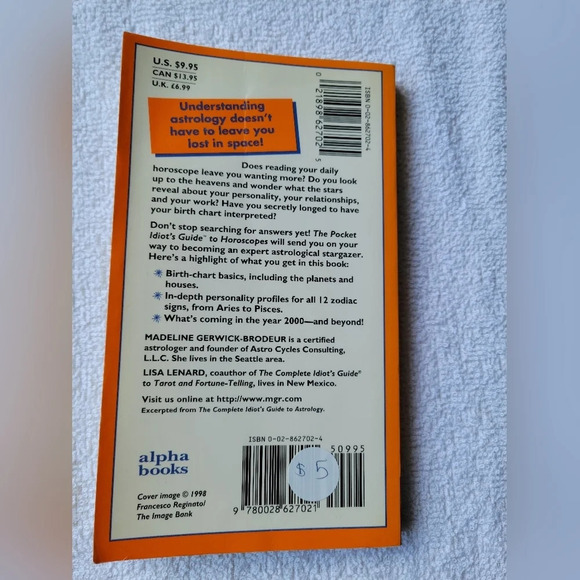 Pocket  Idiots Guide to Horoscopes - Picture 4 of 7